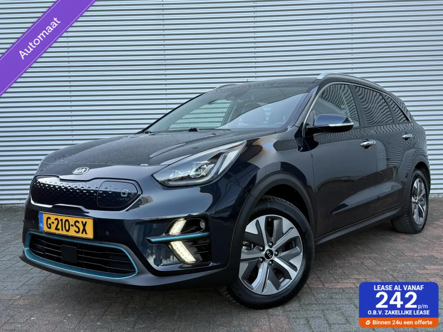 Kia e-Niro ExecutiveLine 64 kWh Cruise Led Carplay Camera 19 Bleu - 1
