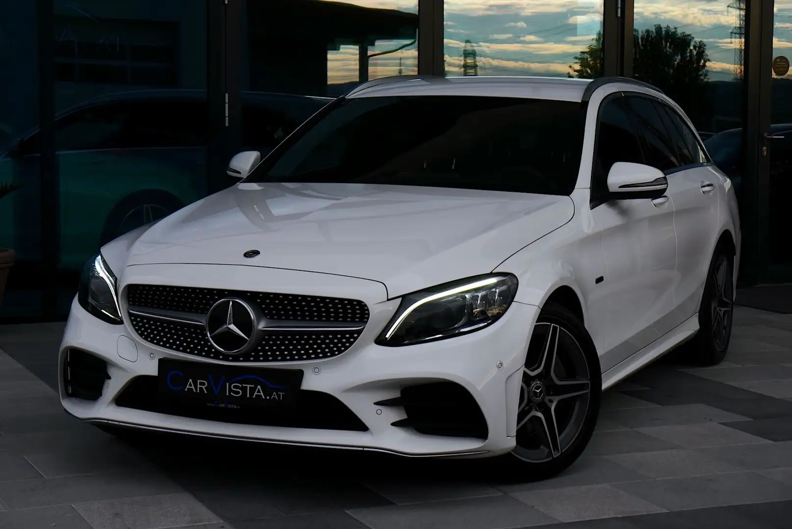 Mercedes-Benz C 300 de AMG Line*Fahrassistenz-Paket & Keyless GO* Weiß - 2