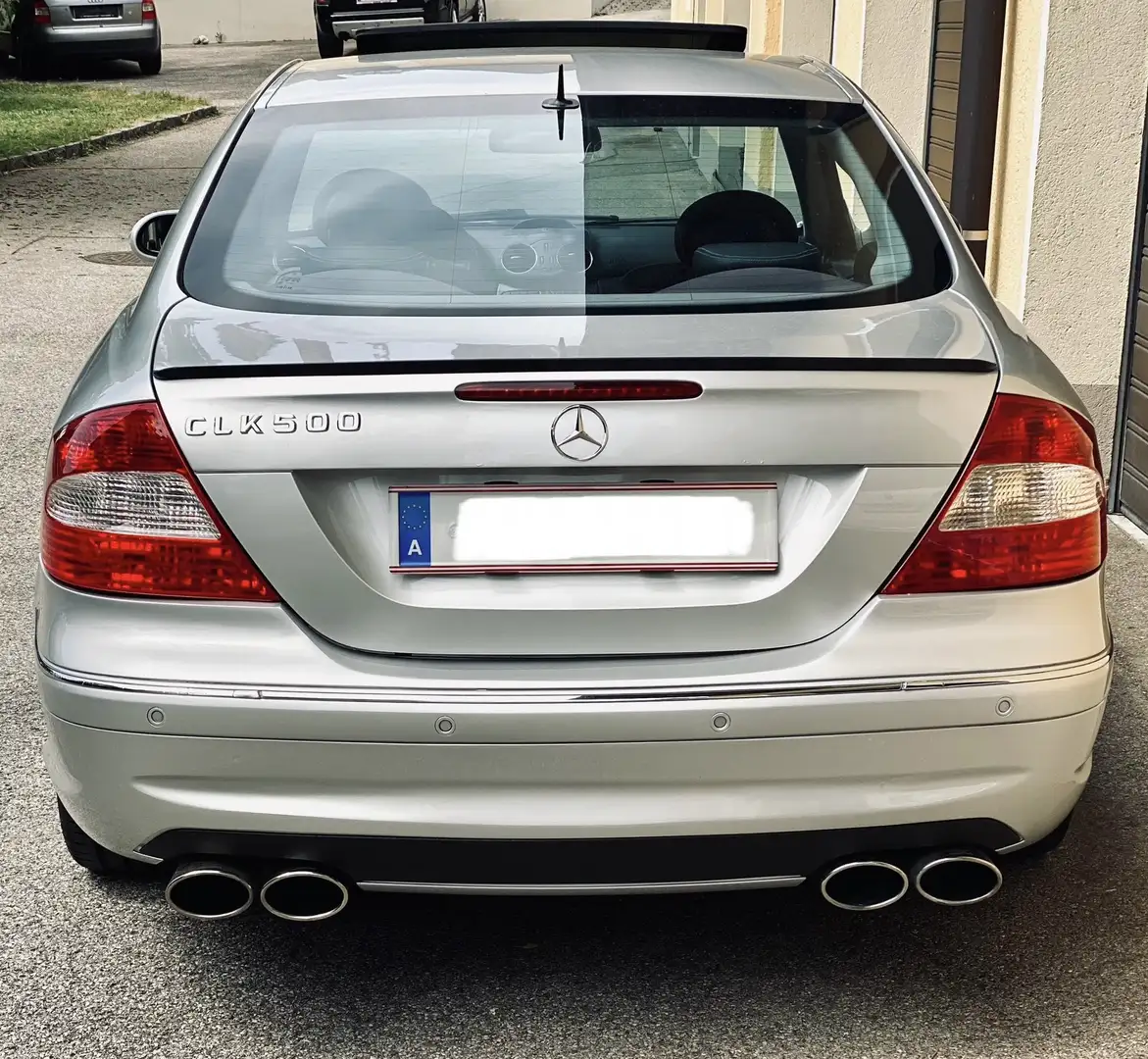 Mercedes-Benz CLK 500 Avantgarde Aut. Silber - 2