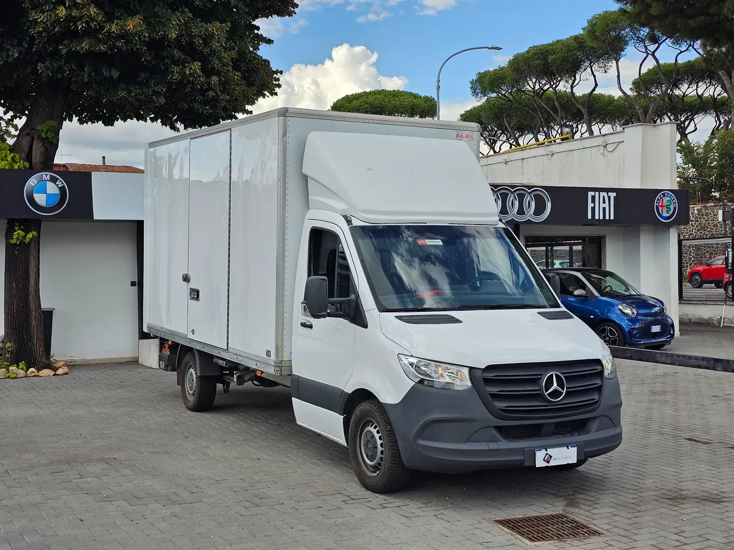 Mercedes-Benz Sprinter 314 CDI RWD Sponda Elettrica Cassonato Blanc - 1