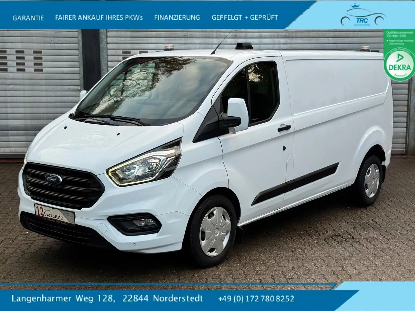 Ford Transit Custom Kasten 320 L2H1 Trend Blanco - 1
