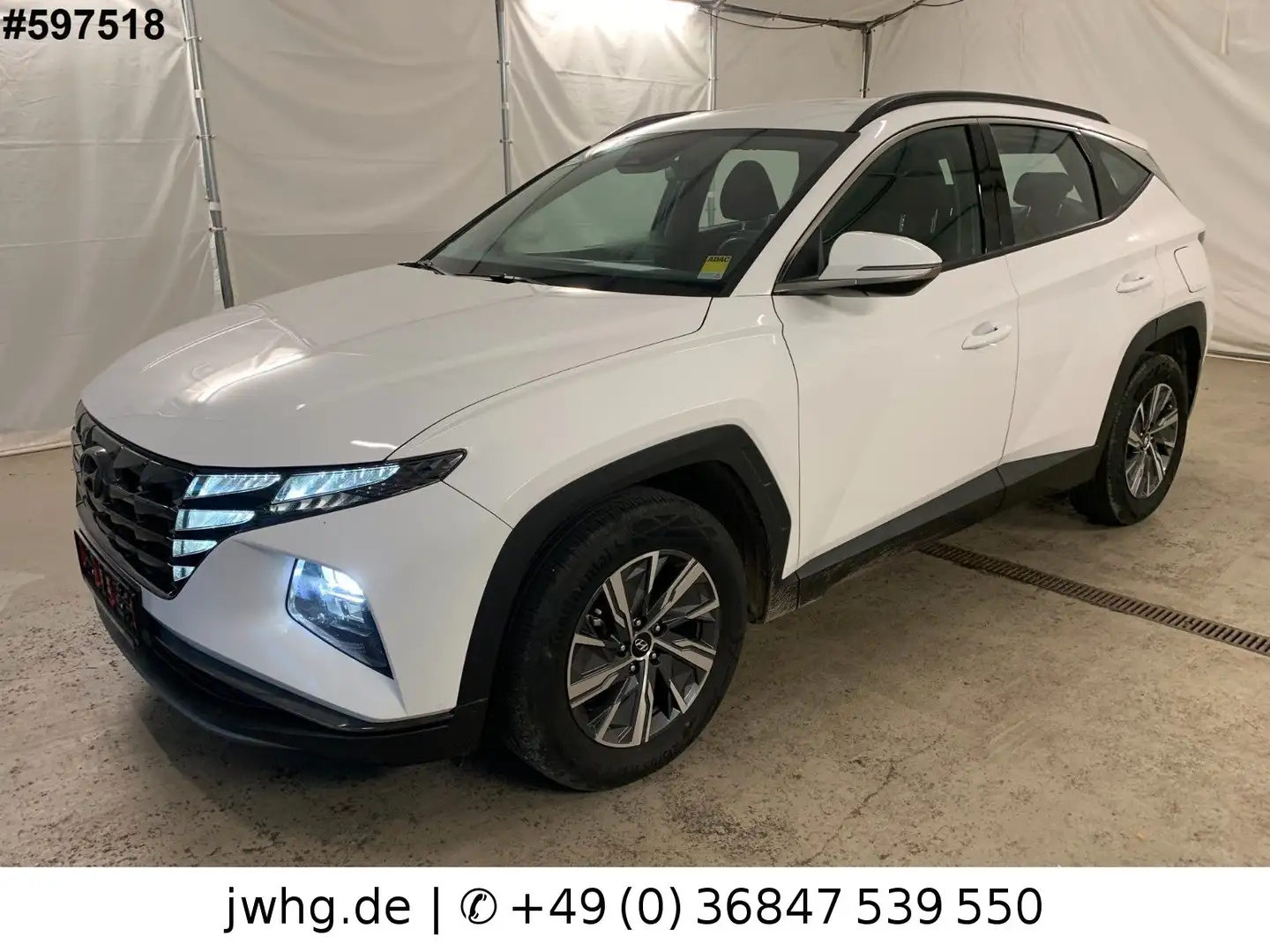 Hyundai TUCSON LED Navi DAB DigCockp Spur Ass Unfallfrei Weiß - 1