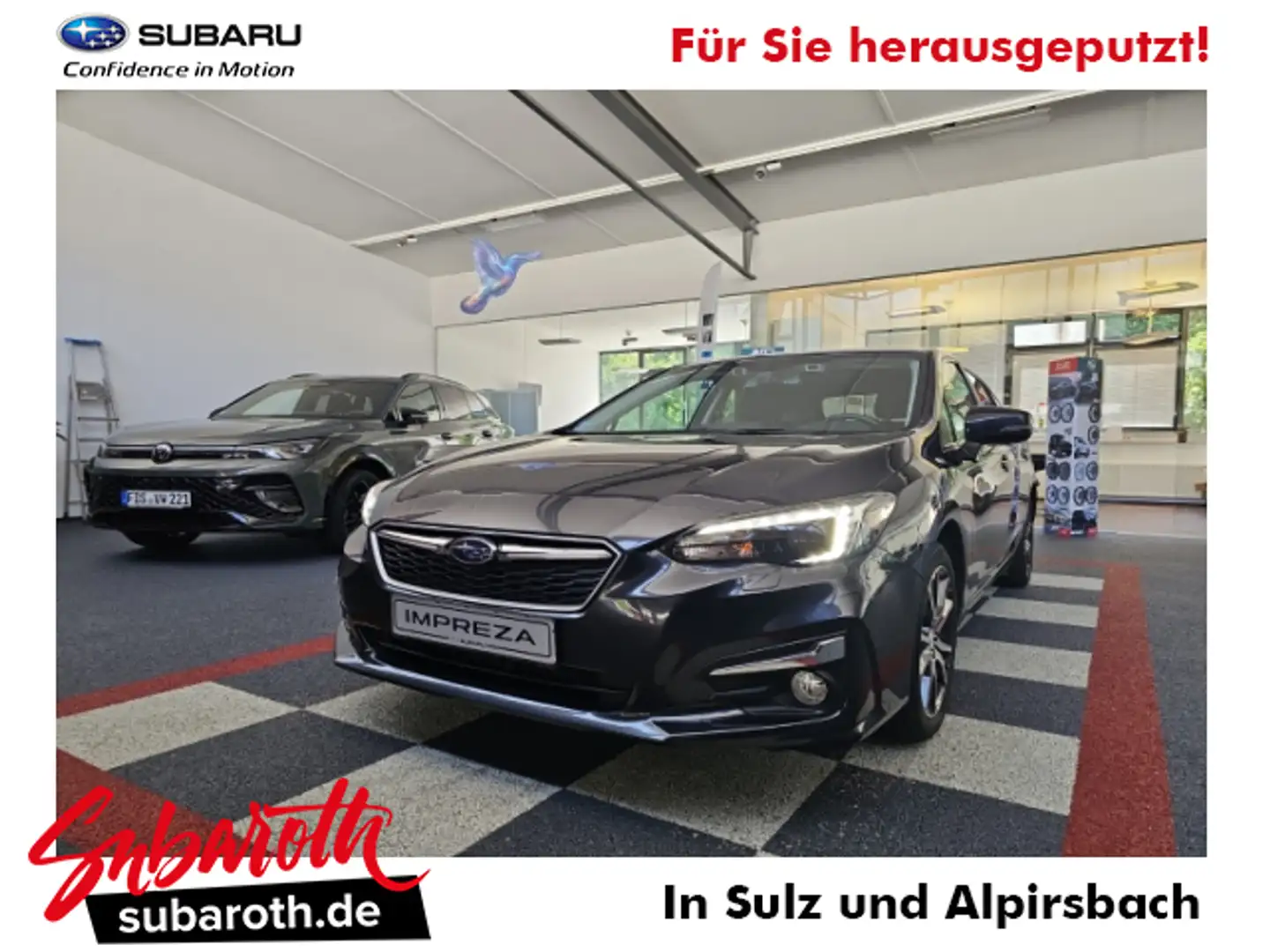 Subaru Impreza Impreza 2.0i Exclusive Lineartronic LED/AHK Grau - 1