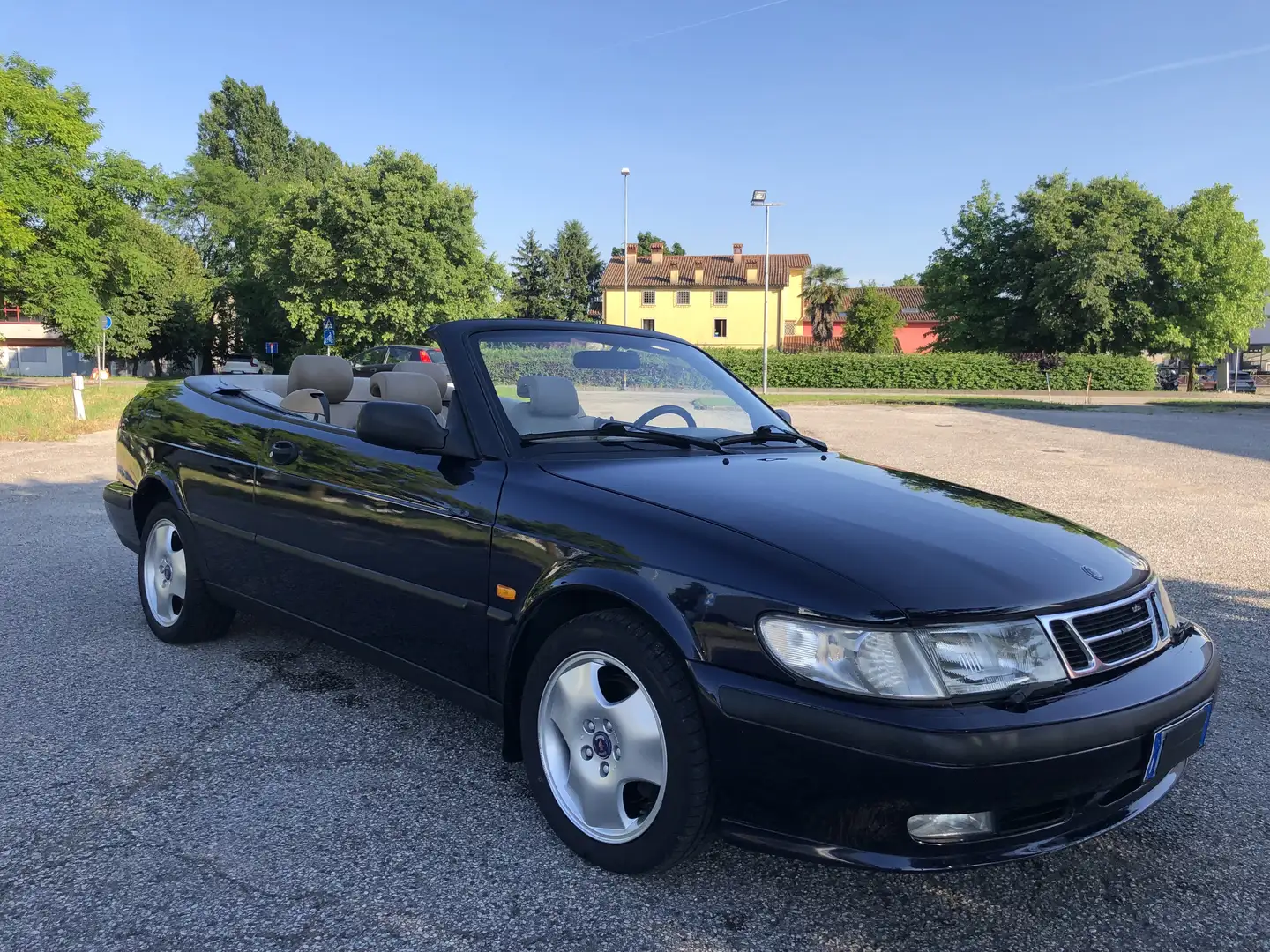 Saab 9-3 Cabrio 2.0i Turbo 16v SE Bleu - 1
