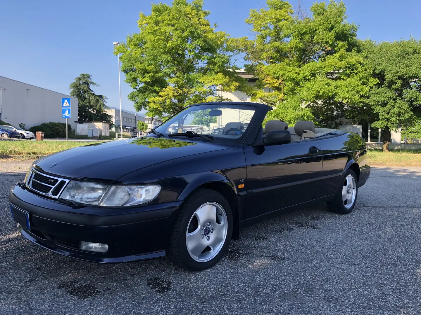 Saab 9-3 Cabrio 2.0i Turbo 16v SE Blu/Azzurro - 1