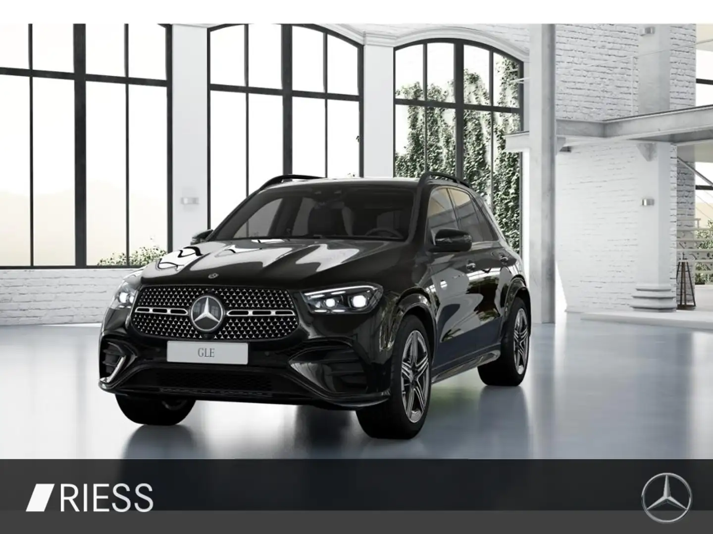 Mercedes-Benz GLE 350 de 4MATIC AMG Night AHK DISTR BUR 360 Schwarz - 1
