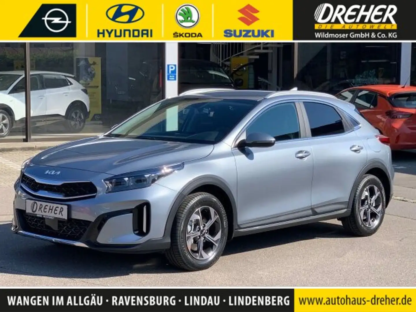Kia XCeed Xceed 1.5 T-GDI EXCLUSIVE 7DCT Navi/DAB/LM Silber - 1