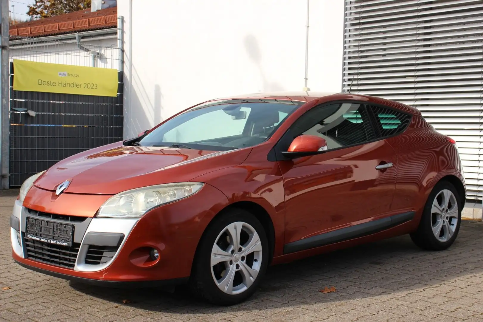 Renault Megane Coupé 1.6 16V 110 # Alu # 8-fach bereift Оранжевый - 1