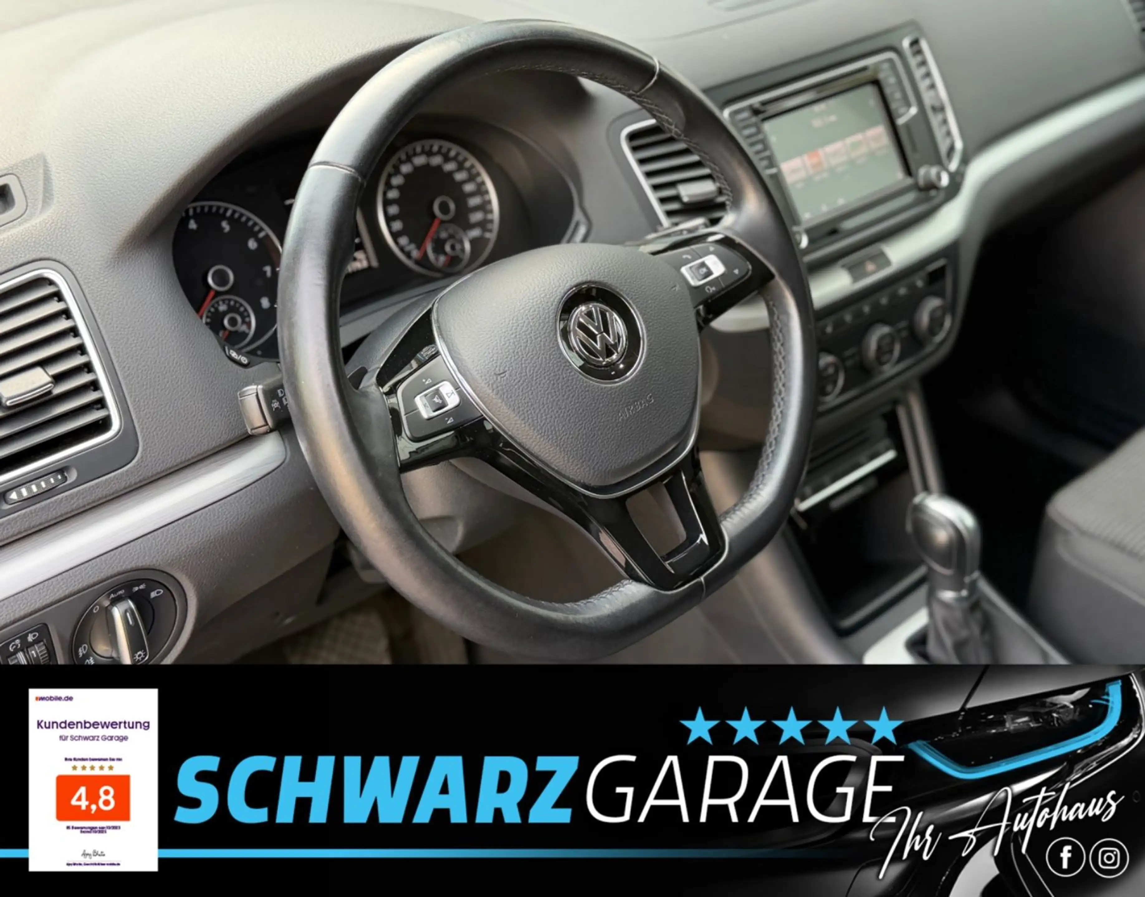 Volkswagen Sharan Comfortline 7-SITZER * KLIMA * SHZ * NAVI — photo 9