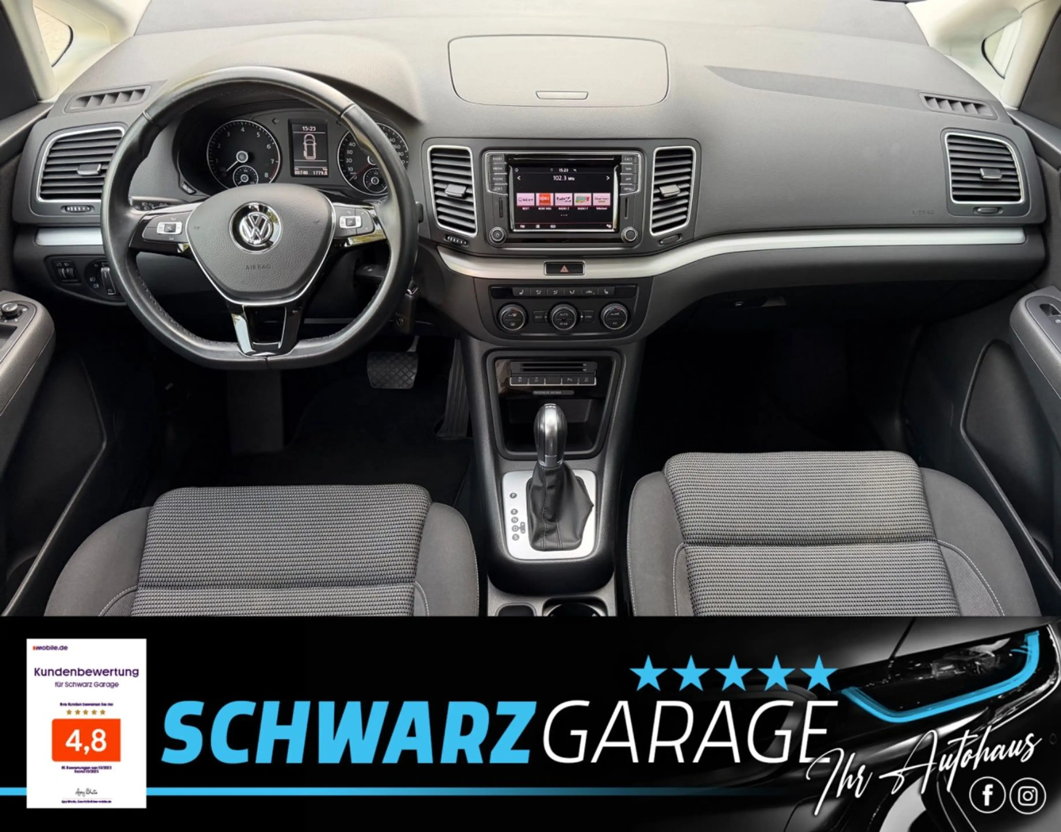 Volkswagen Sharan Comfortline 7-SITZER * KLIMA * SHZ * NAVI — photo 10