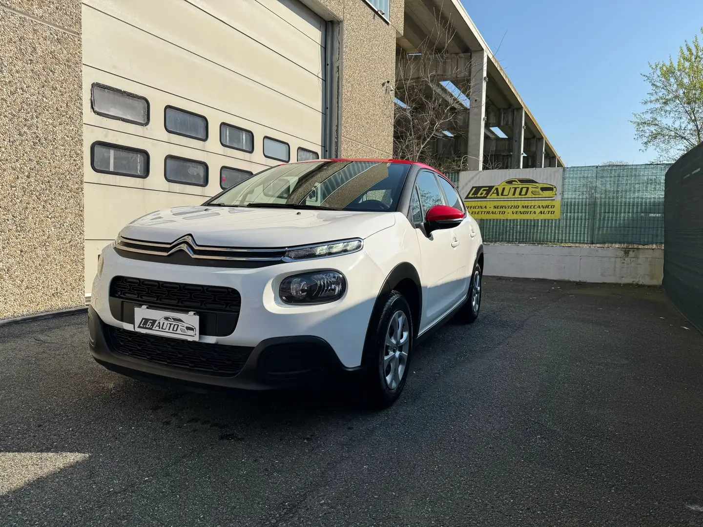 Citroen C3 C3 1.5 bluehdi Shine s Bianco - 1