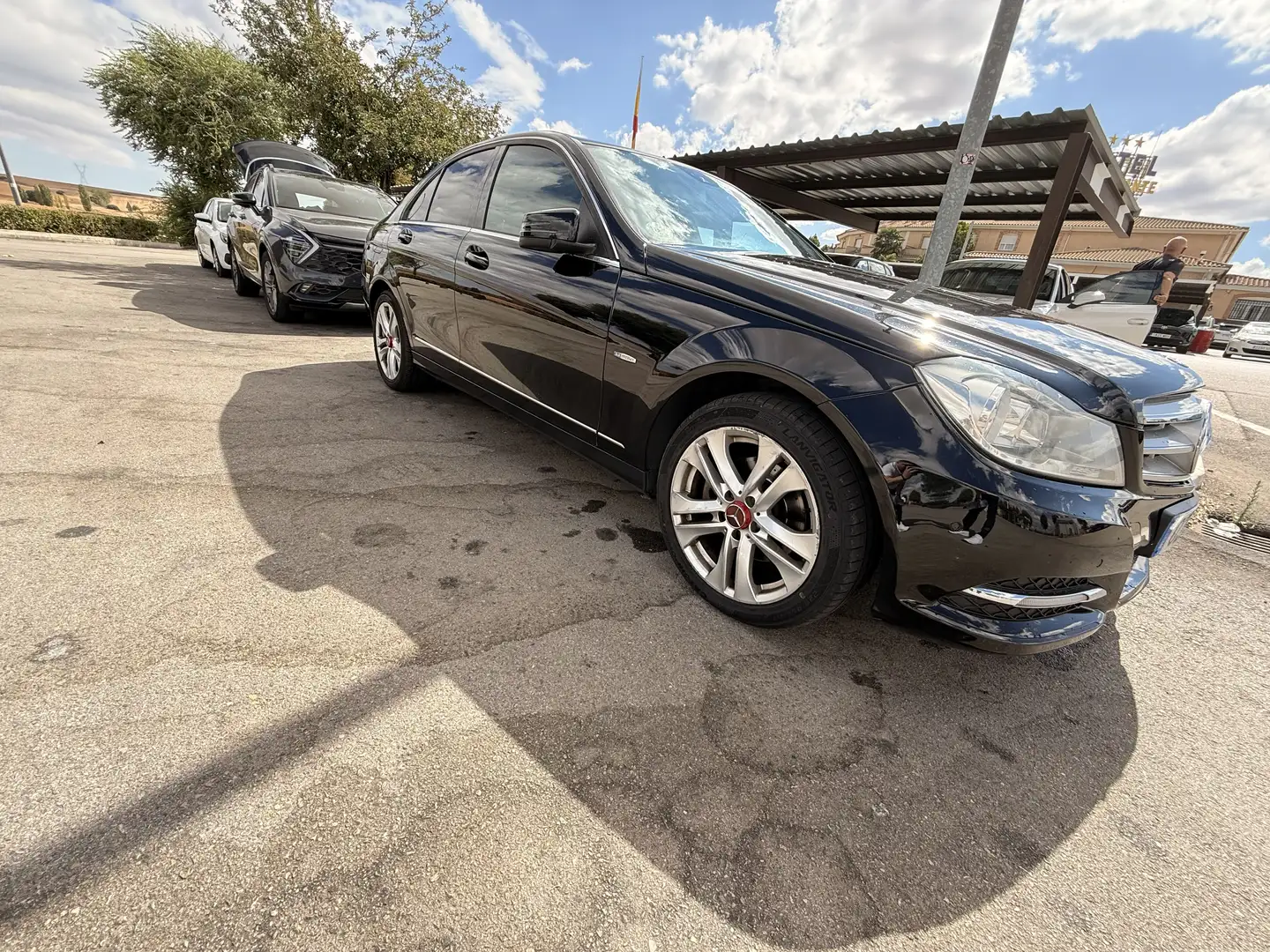 Mercedes-Benz C 220 220CDI BE Avantgarde Negro - 2