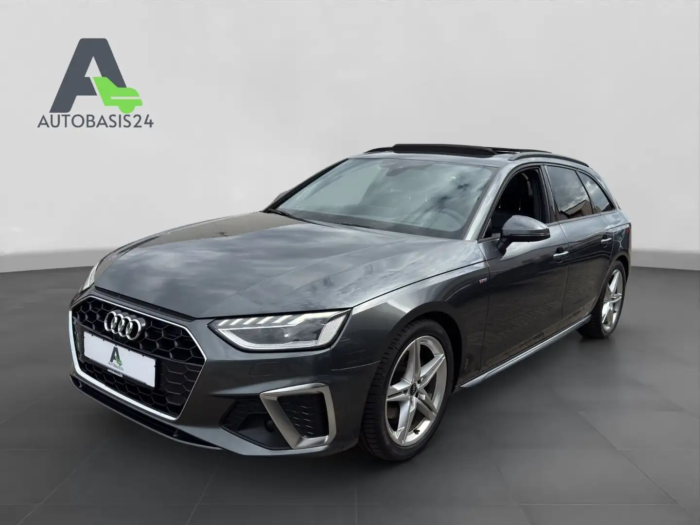 Audi A4 Avant 35TDI S line MATRIX PANO KAMERA LEDER Gris - 1