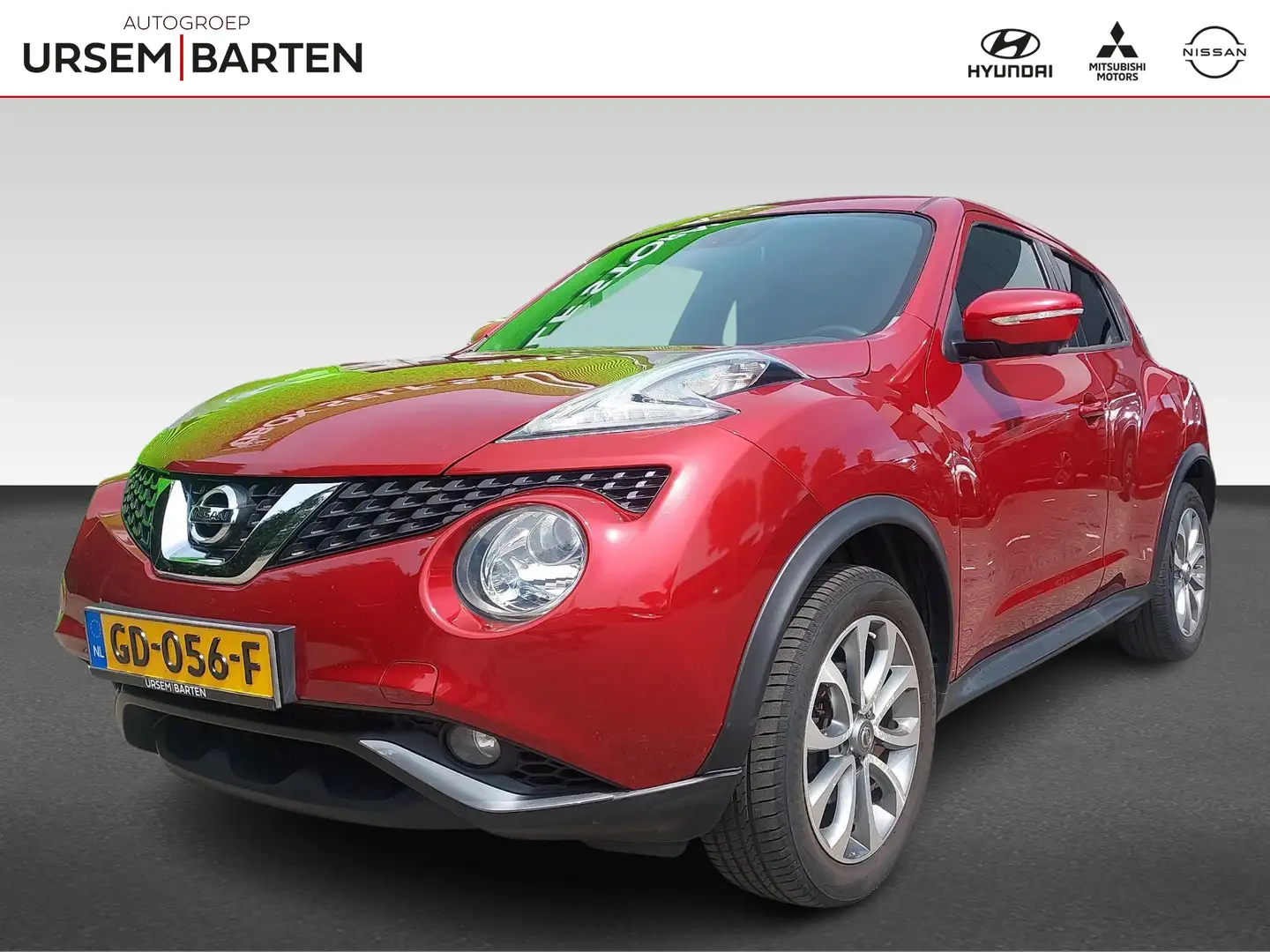 Nissan Juke 1.2 DIG-T S/S Connect Edition Rouge - 1