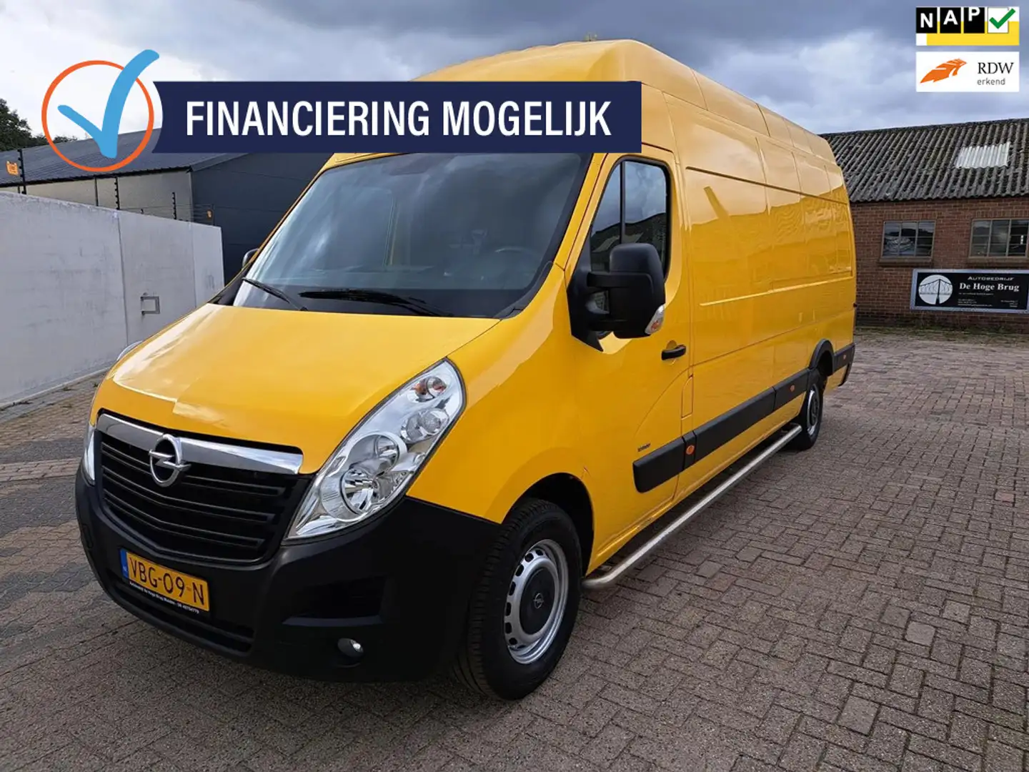 Opel Movano 2.3 CDTI BiTurbo L4H3,Airco,Nap,Navi Geel - 1