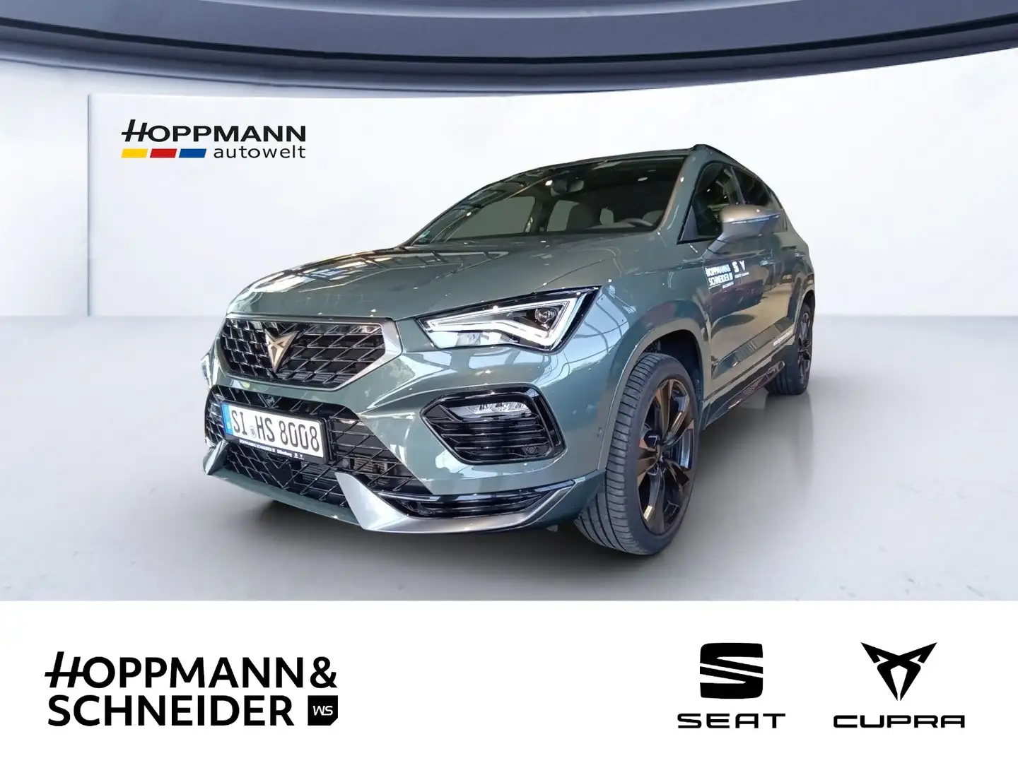 CUPRA Ateca 2.0 TSI-4Drive-DSG- AHK- LED- NAVI Grün - 1