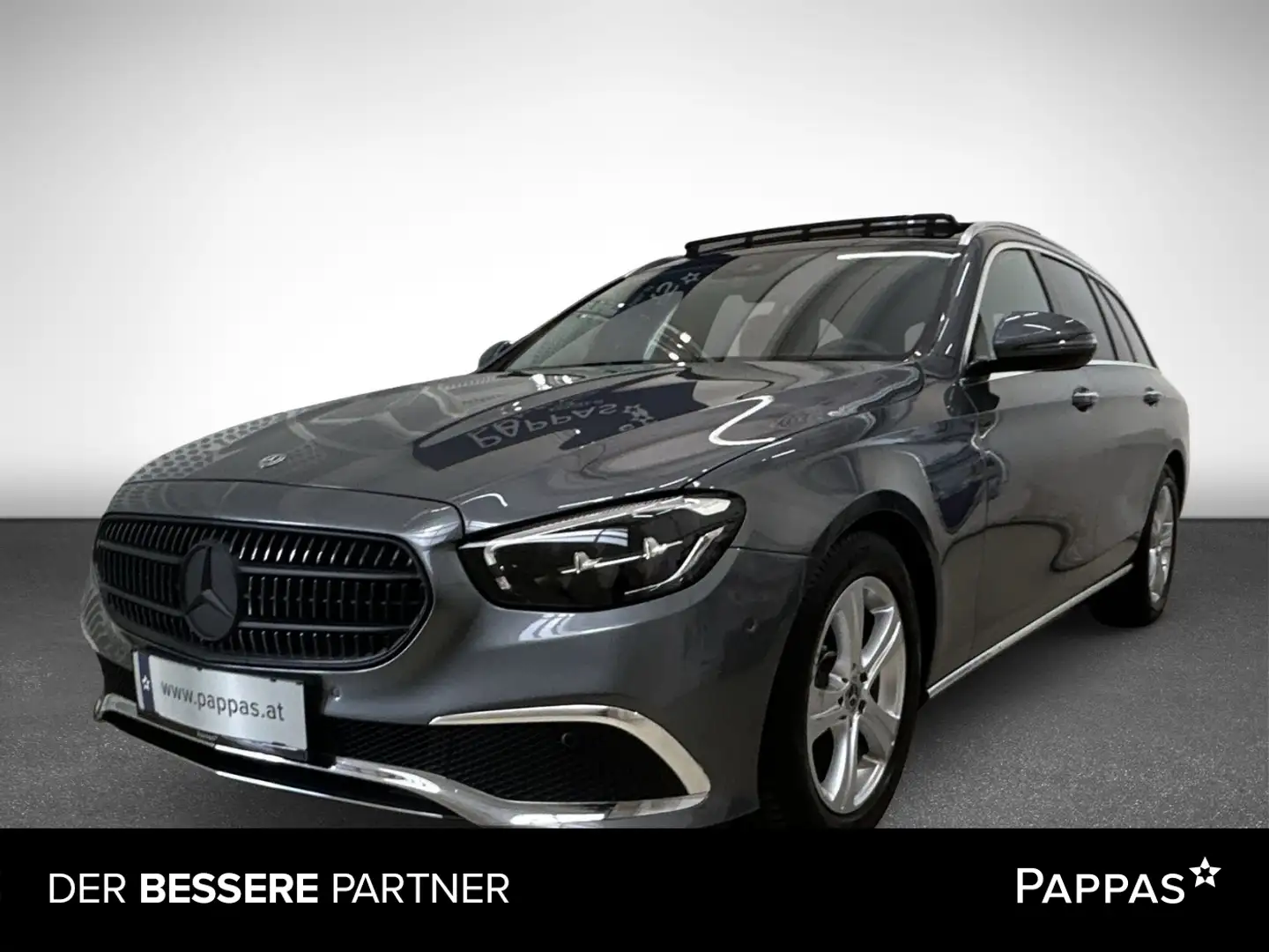 Mercedes-Benz E 220 d T-Modell PTS Cam Navi Pano AUT LED SHZ Grau - 1