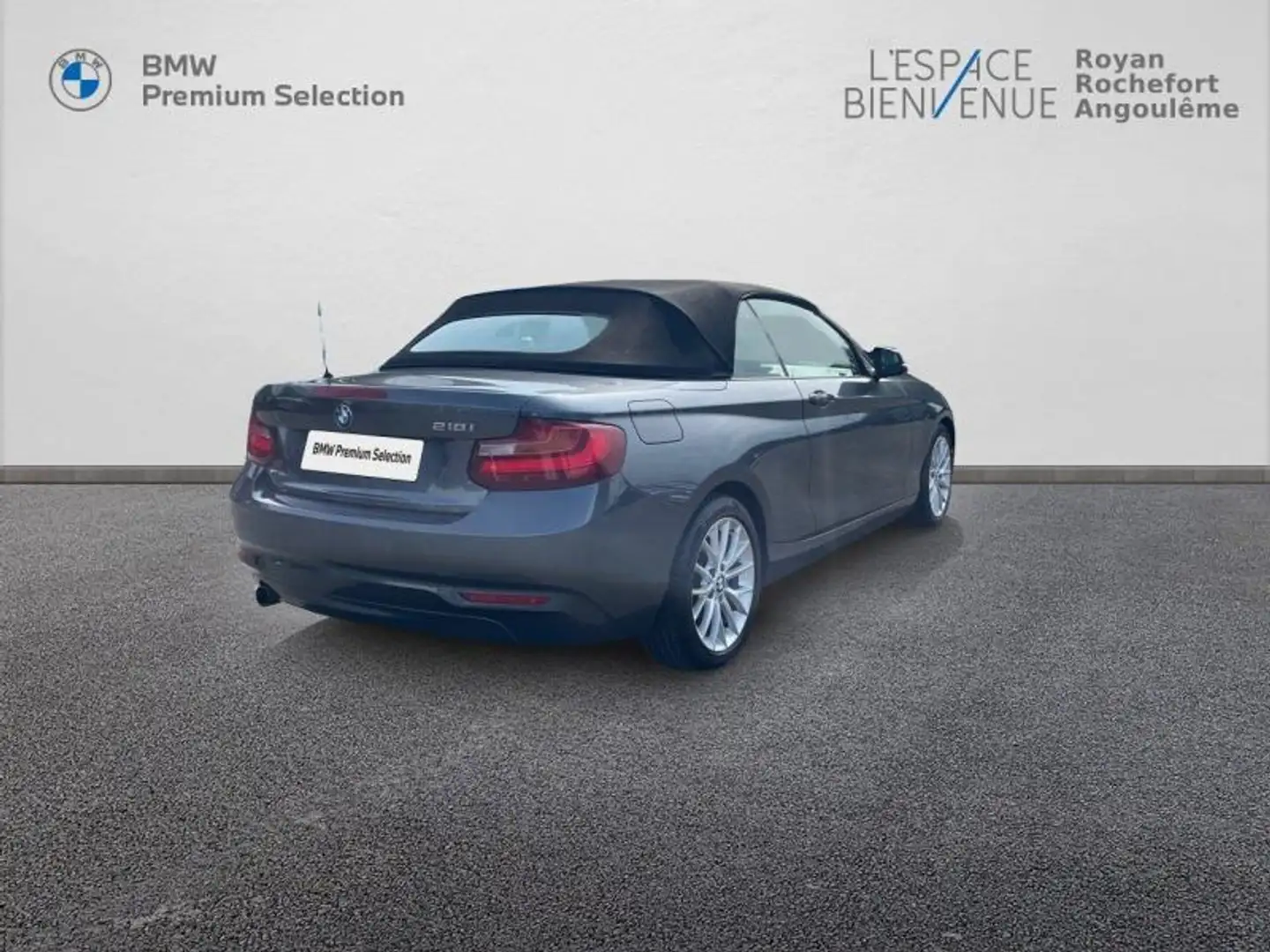 BMW 218 218iA 136ch Lounge Gris - 2