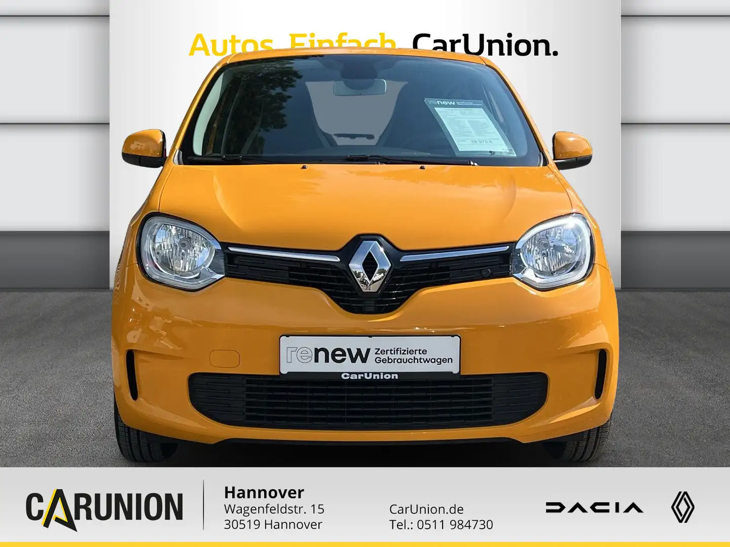 Renault Twingo LIMITED SCe 65 Start & Stop Gelb - 2
