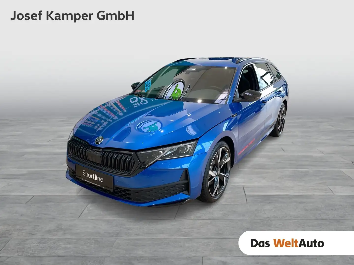 Skoda Octavia Sportline TDI DSG Blau - 1
