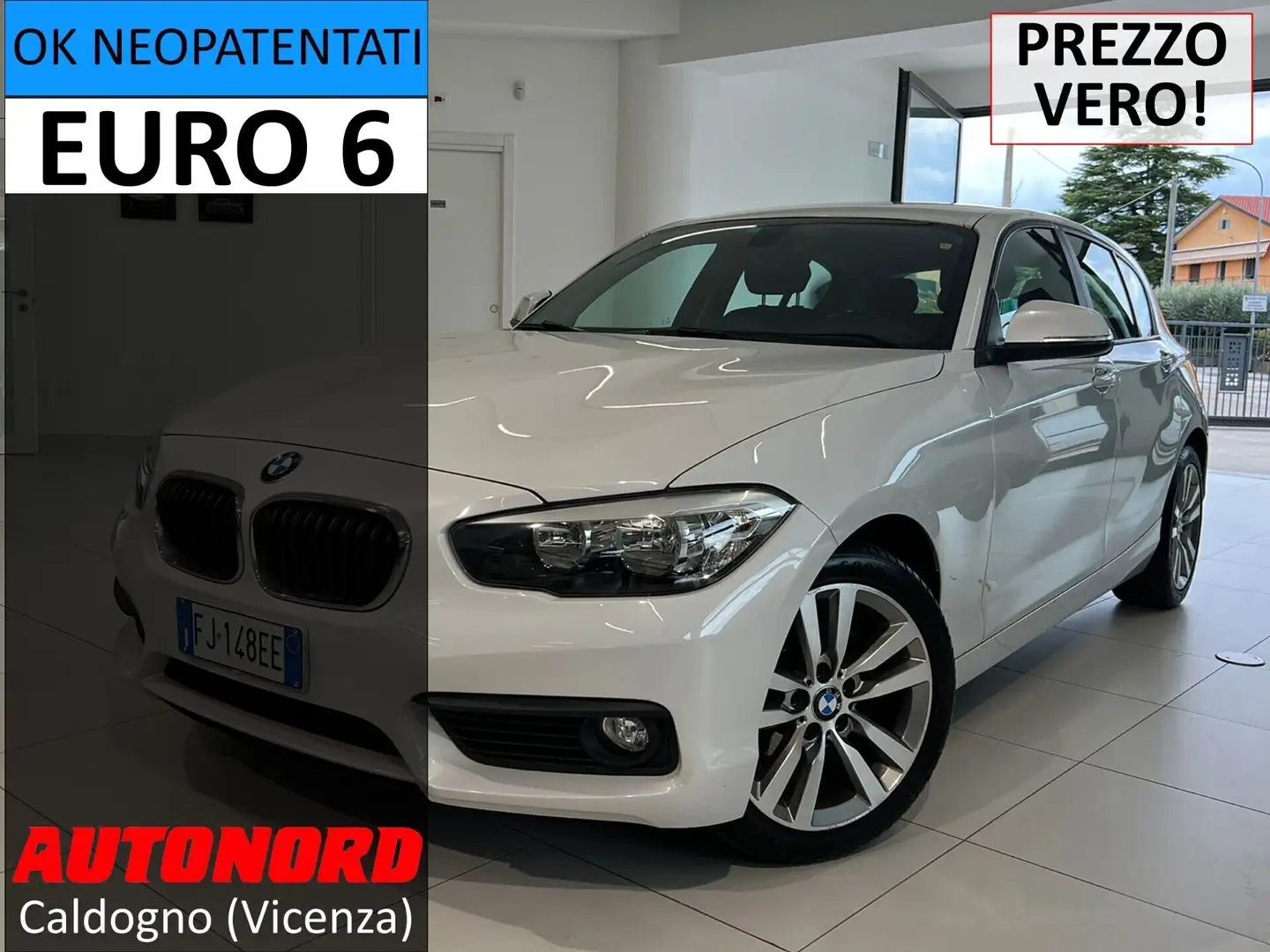 BMW 116 116d 5p. Bianco - 1