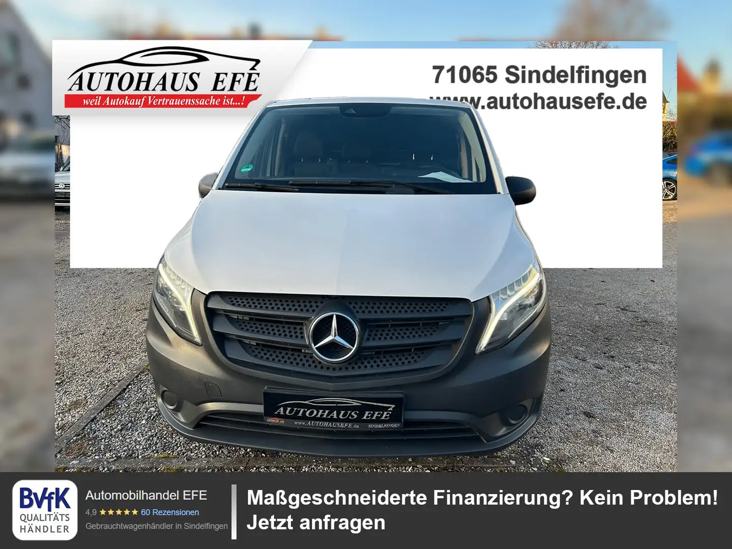 Mercedes-Benz Vito 116 CDI/BT RWD Lang/LED/RFK/Klima/SHZ/3er Sitzbank Weiß - 2