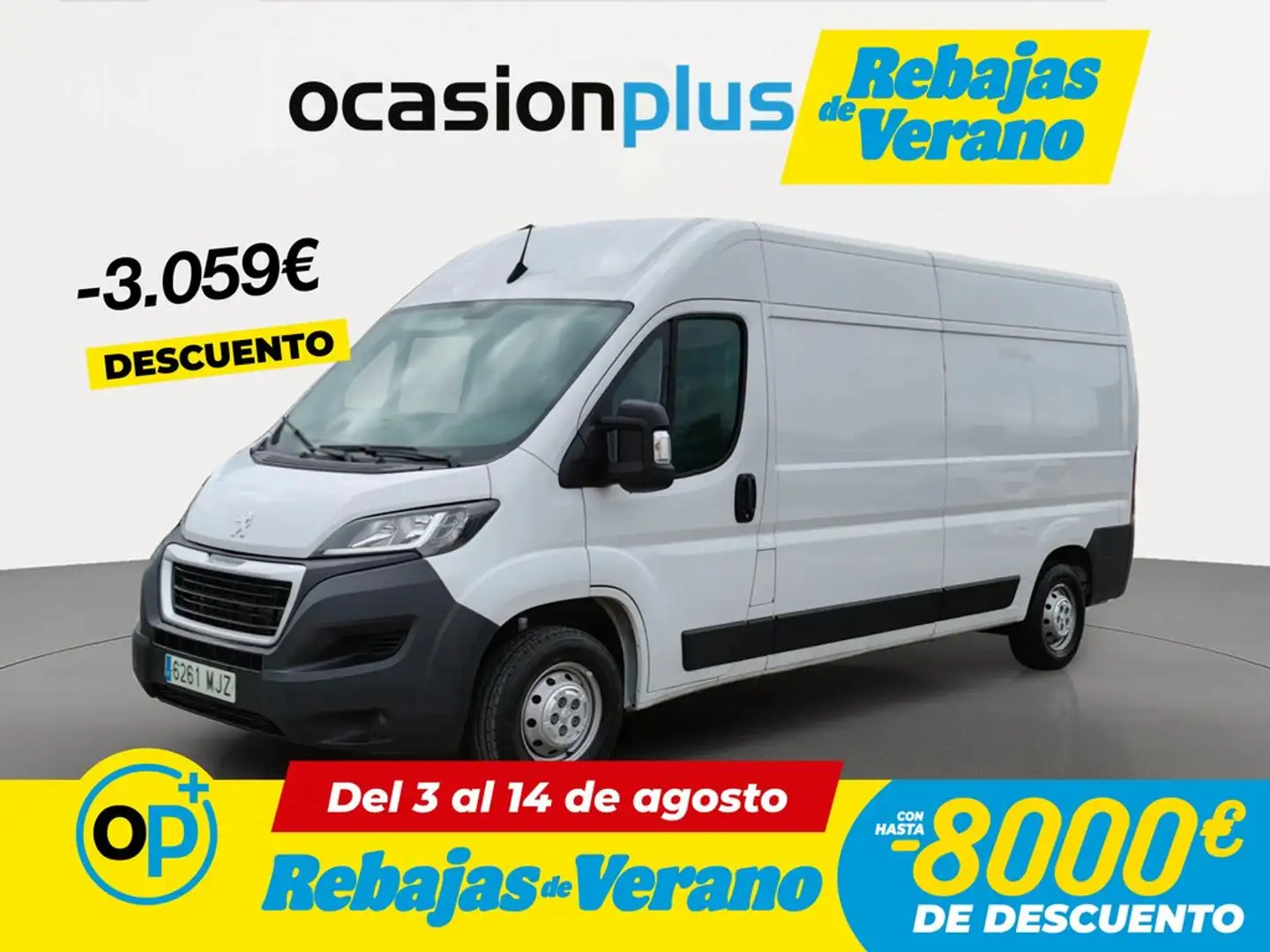 Peugeot Boxer Furgón 2.2BlueHDI 335 L3H2 S&S 140 Blanco - 1
