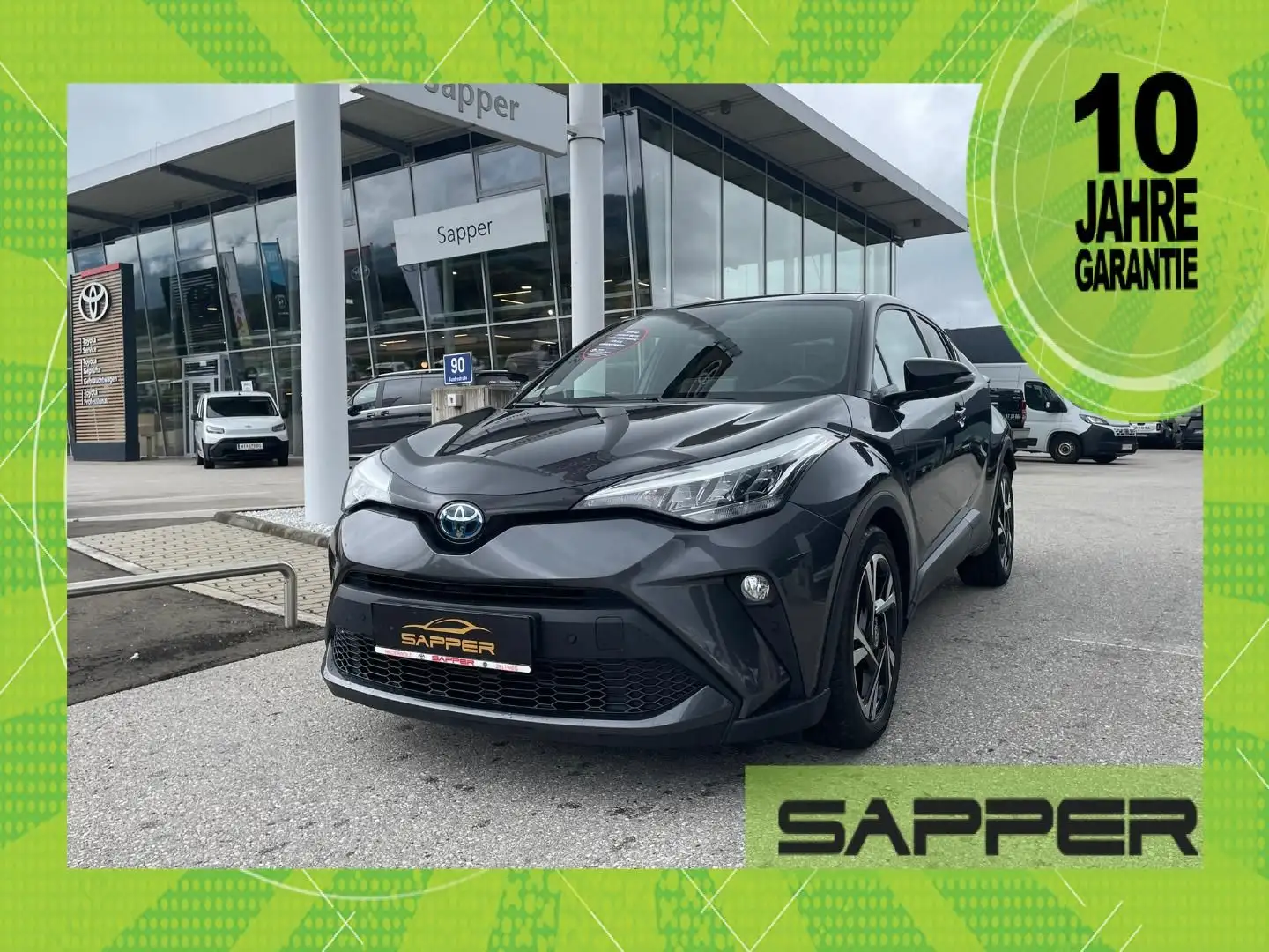 Toyota C-HR 1,8 Hybrid C-LUB CVT Grau - 1