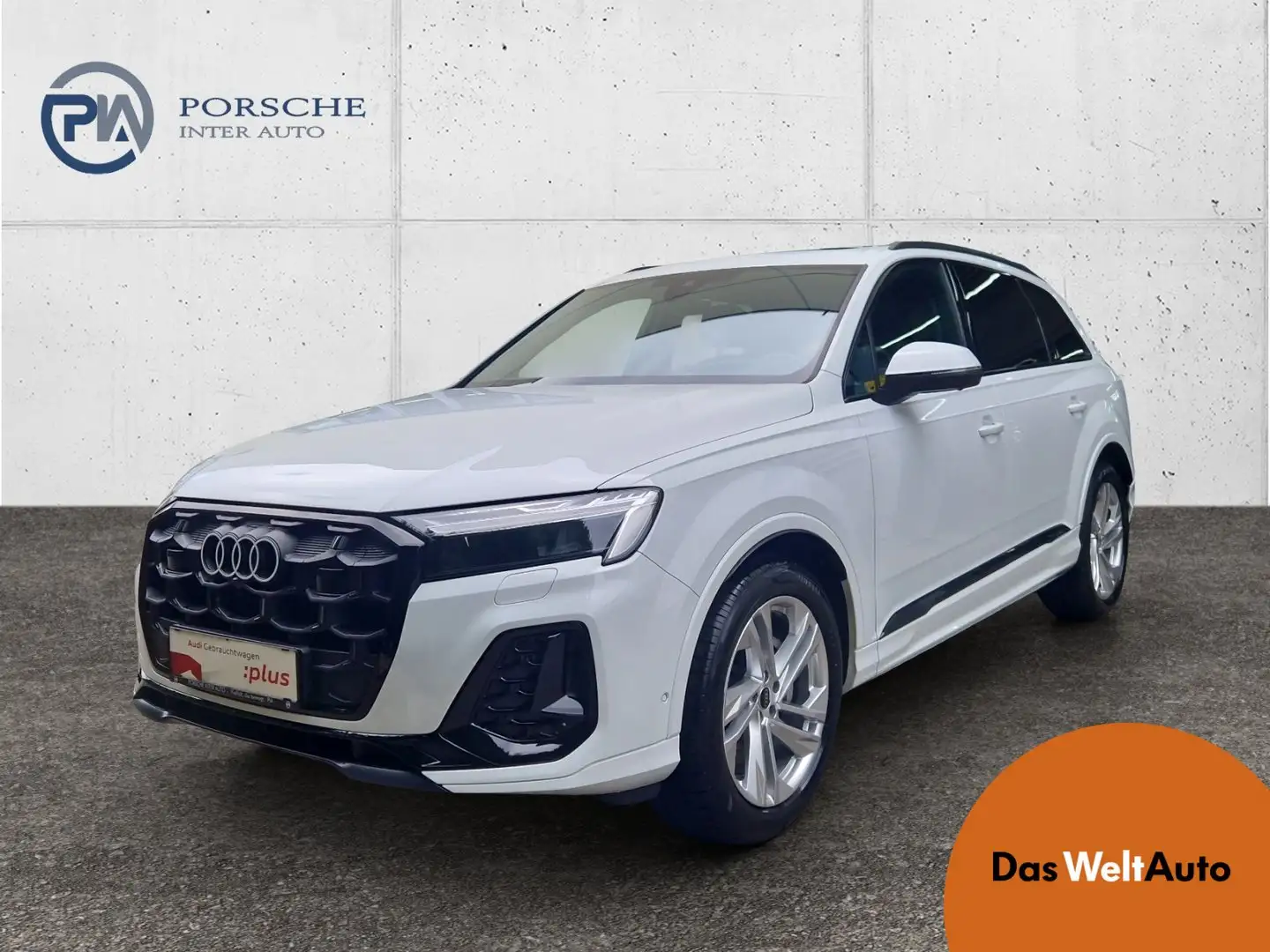 Audi Q7 50 TDI quattro S line Weiß - 1