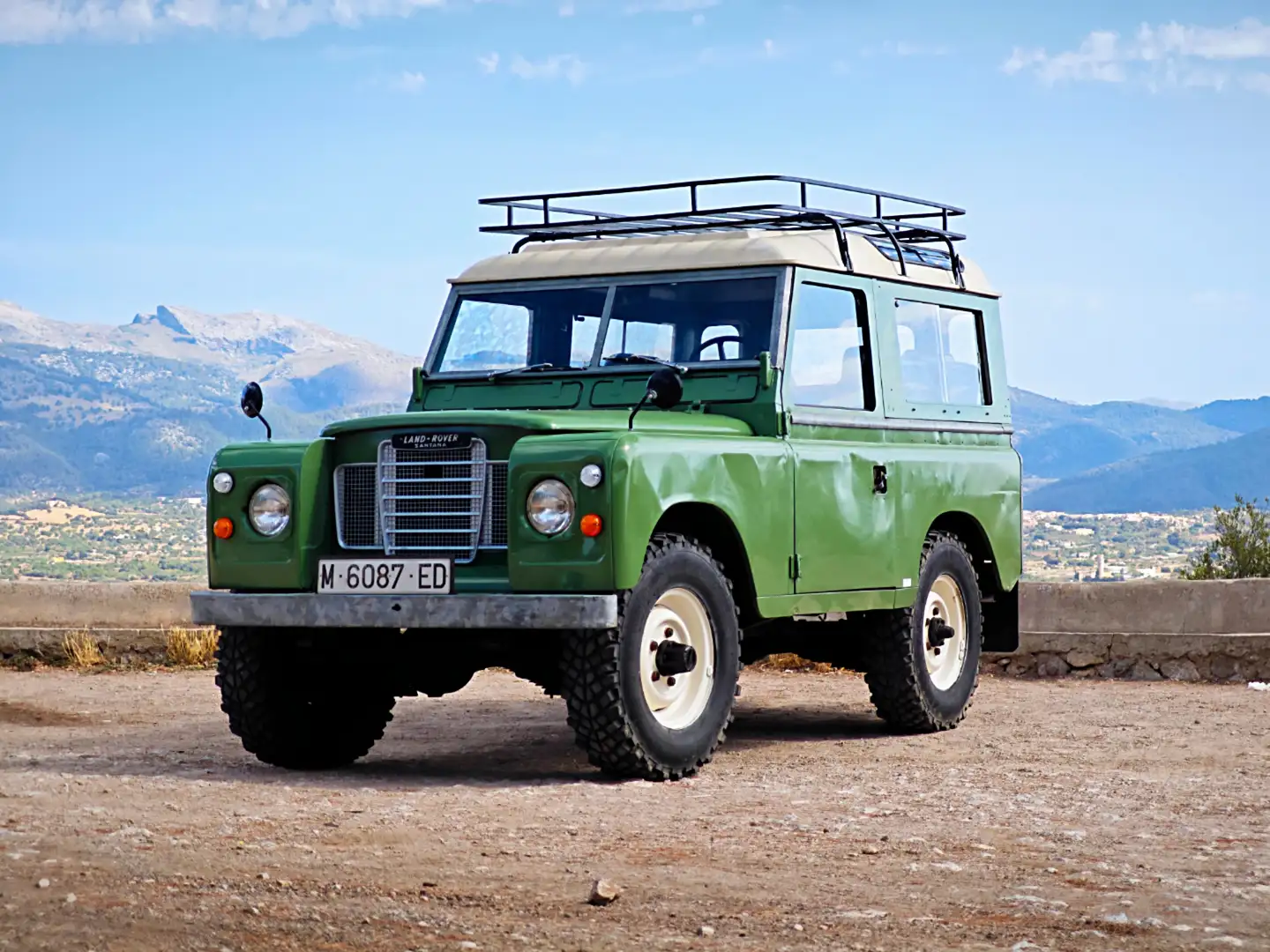 Land Rover Series 88 especial Verde - 1