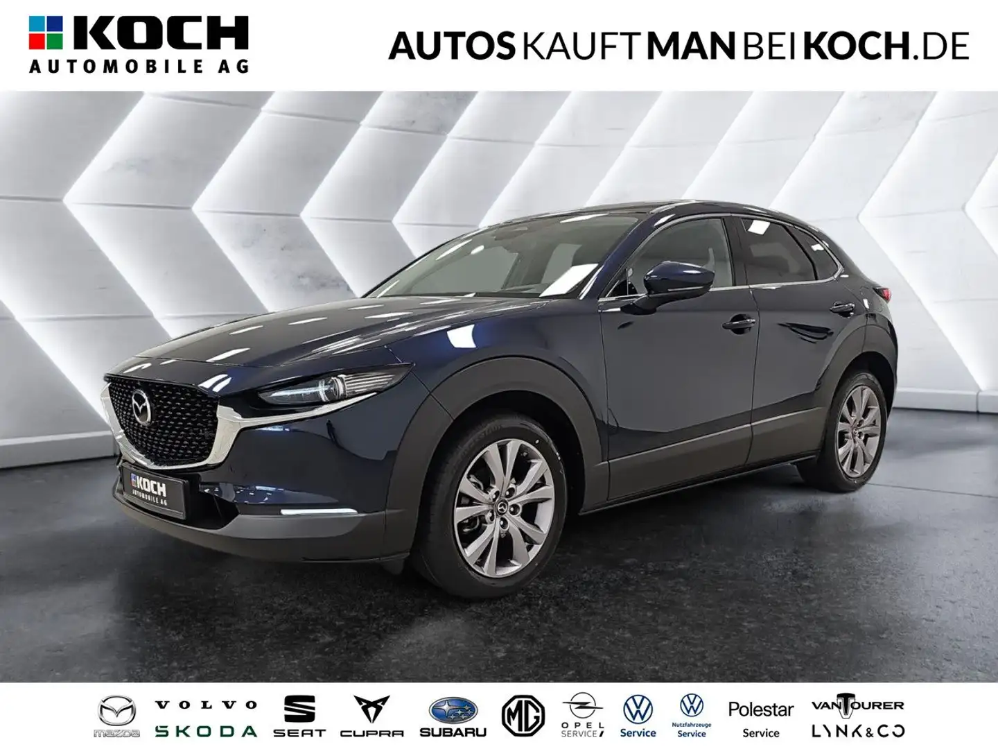 Mazda CX-30 2.5 140 6AT FWD Exclusive-line ACC 360 BOSE Bleu - 1