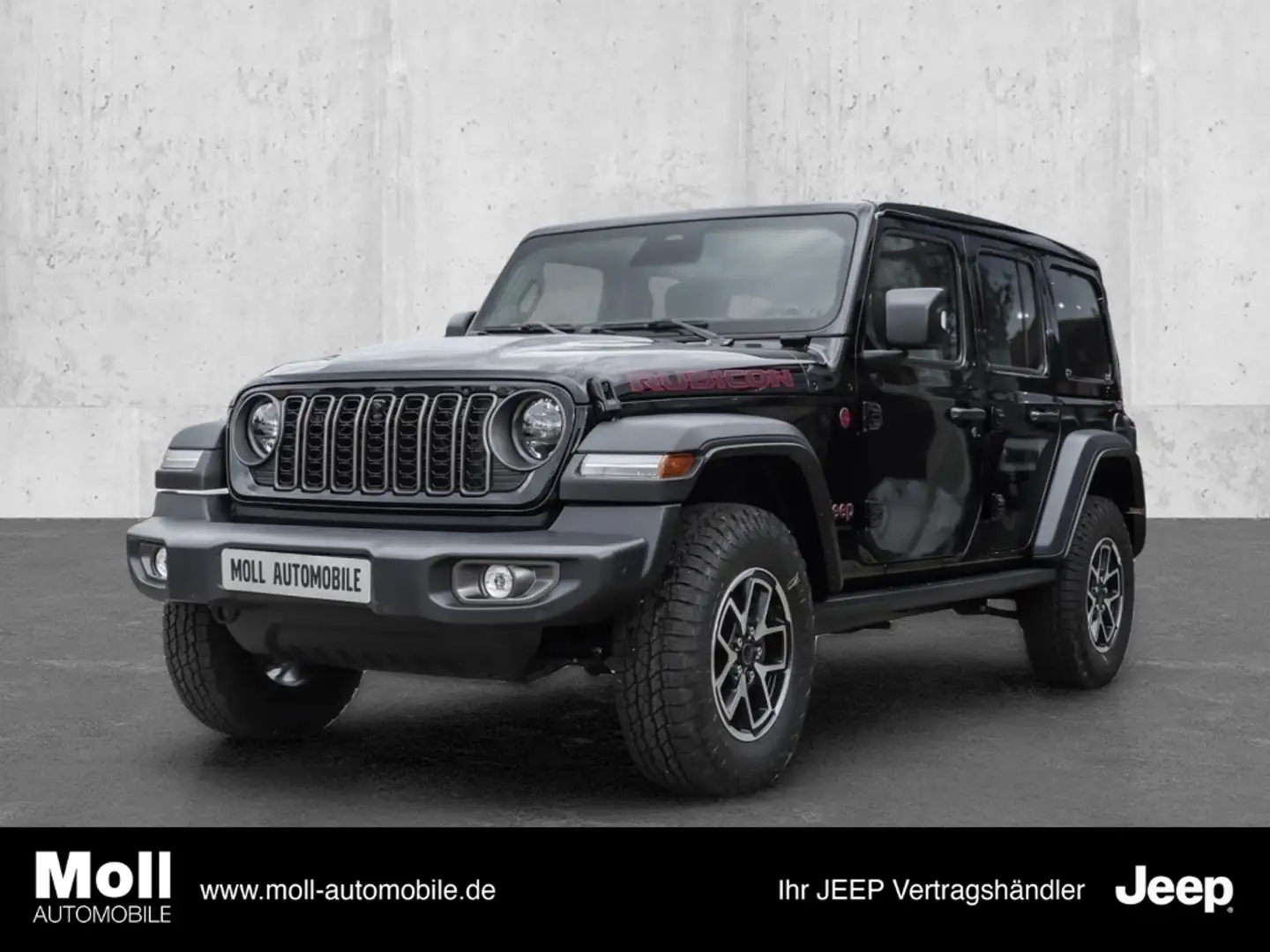 Jeep Wrangler Unlimited ICE MY 25 Rubicon 2.0 T-GDI Sky One-Touc Schwarz - 1