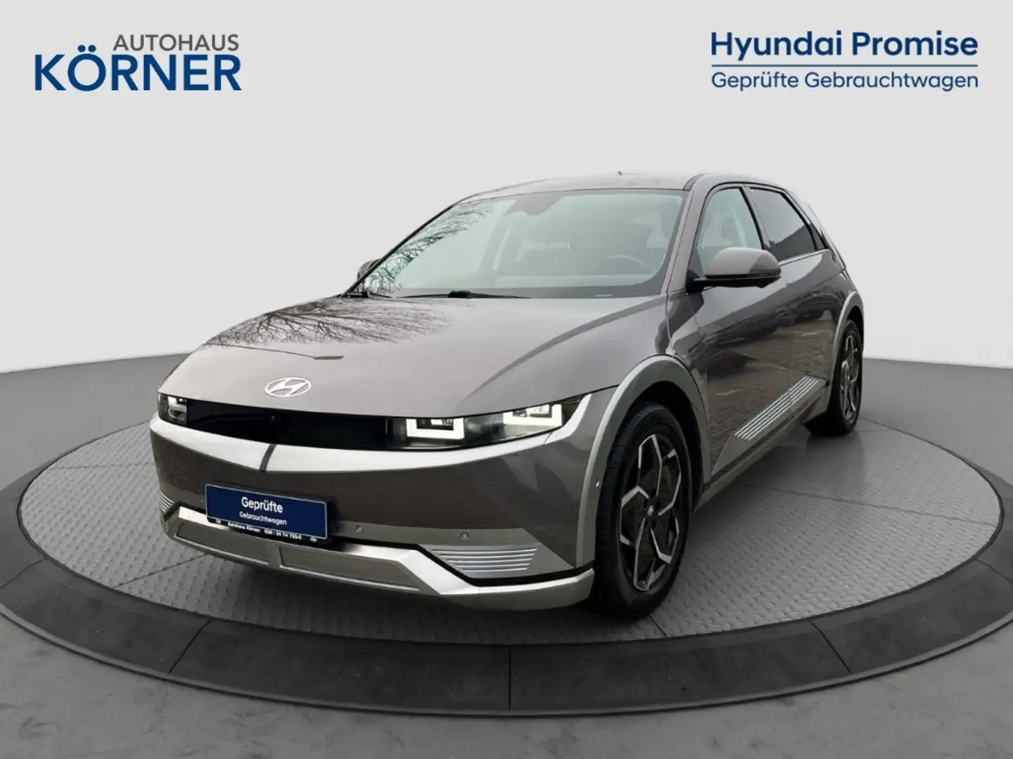 Hyundai IONIQ 5 TECHNIQ 72,6kWh *WÄRMEPUMPE*LED*NAVI*CAM*CARPLAY* Szary - 2