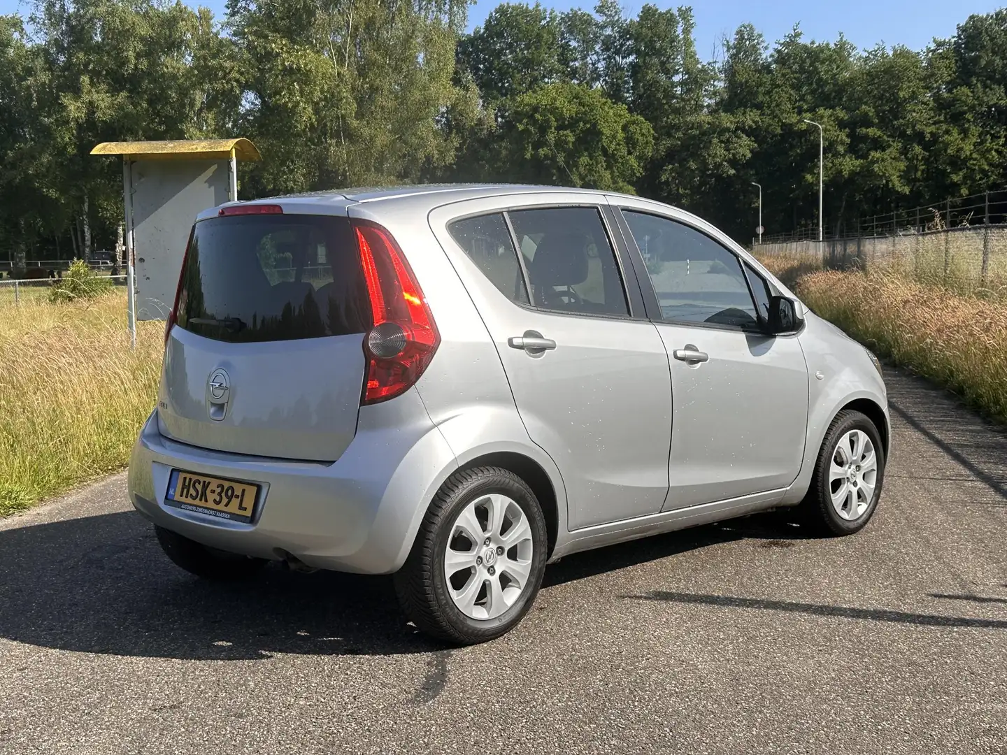 Opel Agila 1.2 Edition | Automaat | Hoge zit! | Airco ❄️ Gris - 2