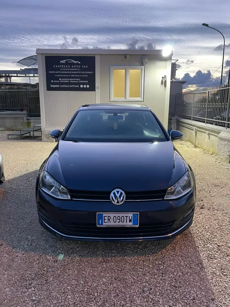 Volkswagen Golf Golf 5p 1.6 tdi Trendline Bleu - 2