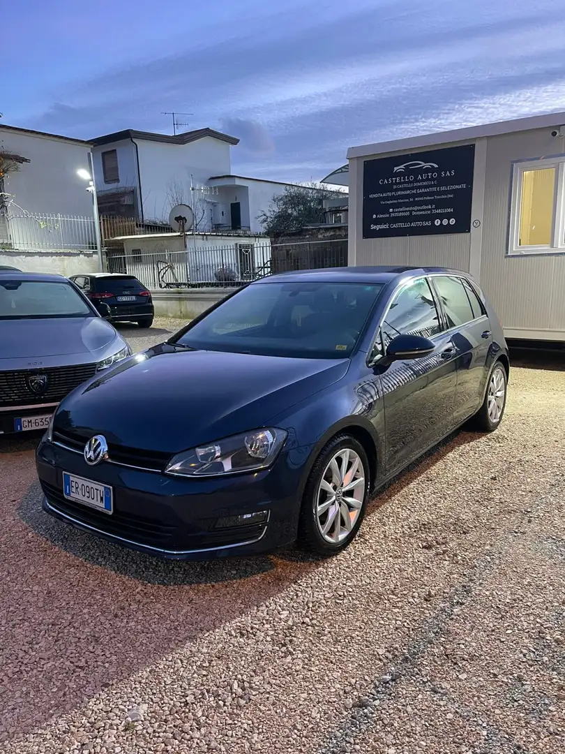Volkswagen Golf Golf 5p 1.6 tdi Trendline Bleu - 1