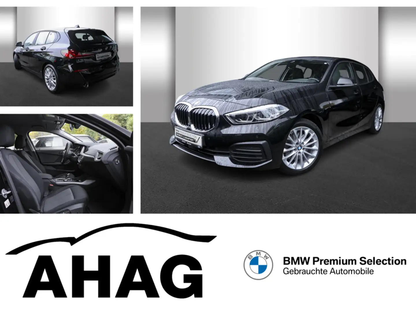 BMW 118 i Advantage Klimaaut. PDC Aut. Heckkl. Schwarz - 1