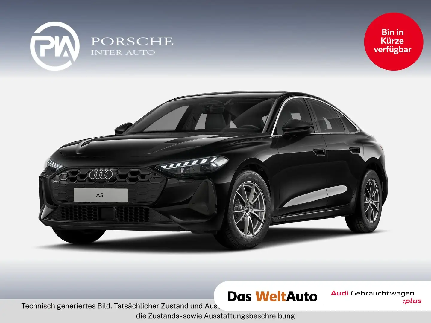 Audi A5 Limousine TDI Schwarz - 1
