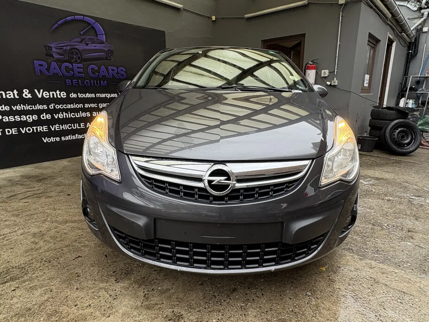 Opel Corsa Corsa 1.3 DIESEL/AIRCO/EURO 5 Gris - 2
