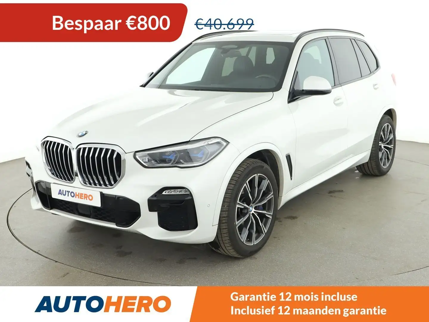 BMW X5 xDrive 25d M Sport Blanc - 1
