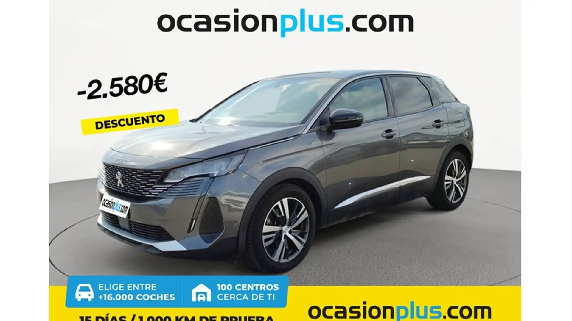 Peugeot 3008 1.6 THP Allure Aut. 155 Gris - 1