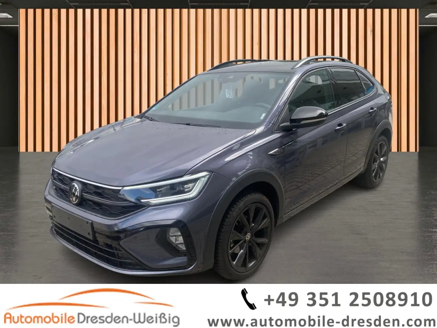 Volkswagen Taigo 1.5 TSI DSG R-Line*Navi*ACC*Kamera*Matrix* Grau - 1