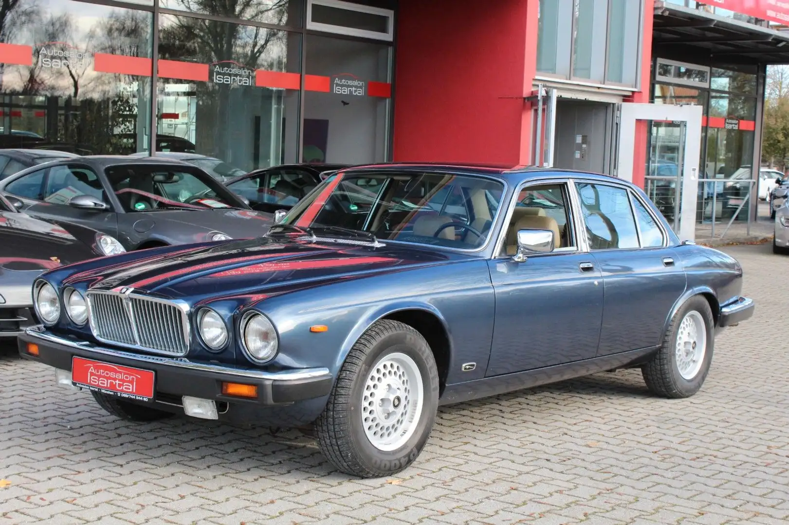 Jaguar XJ12 S III -dt. Auto -KD Heft- Original - H.Kz. Kék - 1