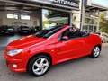 Peugeot 206 Cabriolet CC JBL, ALU, KLIMA Rot - thumbnail 1
