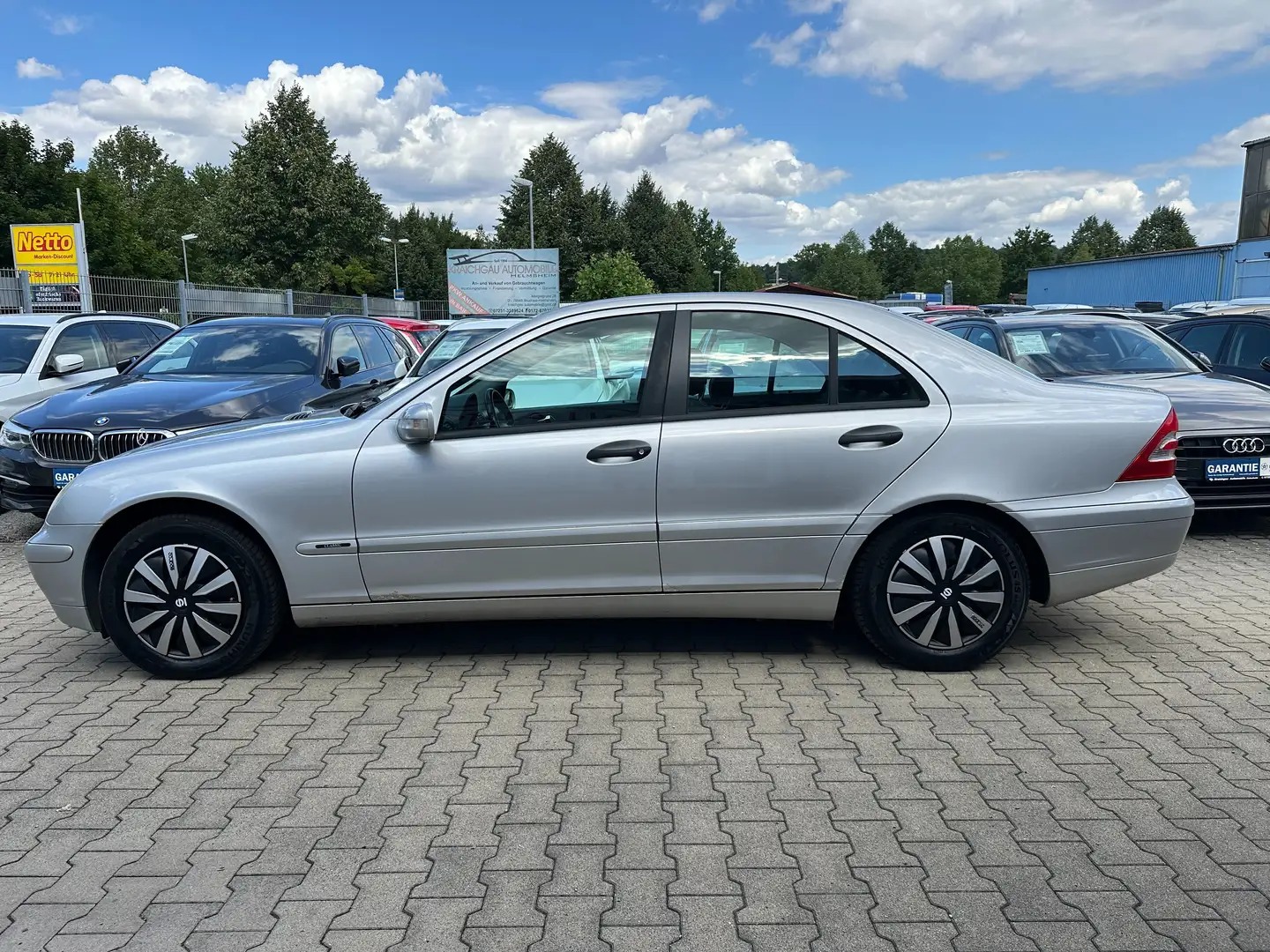 Mercedes-Benz C 180 *TüV 08.2026*Klimaauto*Tempo*elektr.Sitze Plateado - 2