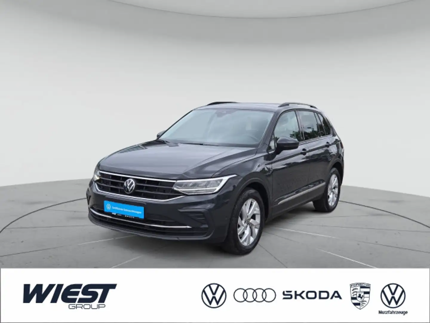 Volkswagen Tiguan Life 2.0 TDI 4M DSG, AHK/360°KAM/ACC/LED/ Grau - 1