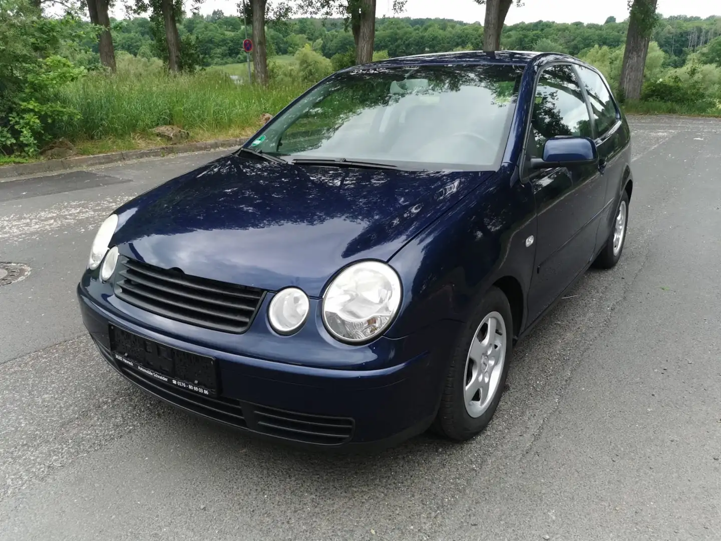 Volkswagen Polo 9N Cricket 1.4 TÜV 05/2027 AHK KLIMA Blau - 1