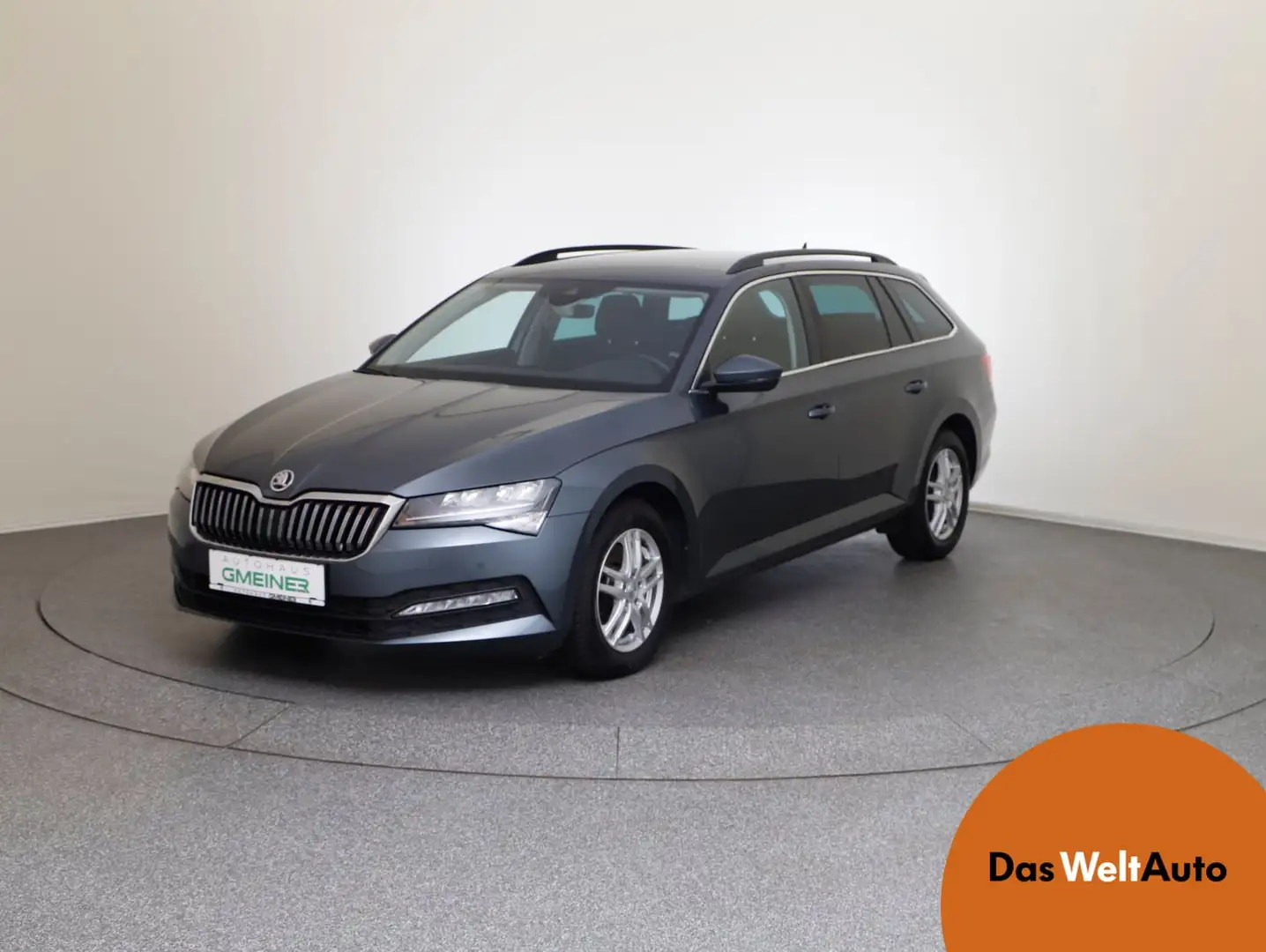 Skoda Superb Ambition TDI DSG Gris - 1