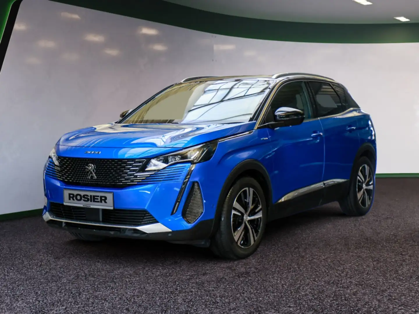 Peugeot 3008 GT Hybrid 225 e-EAT8 ACC PANO LED NAVI Blau - 2