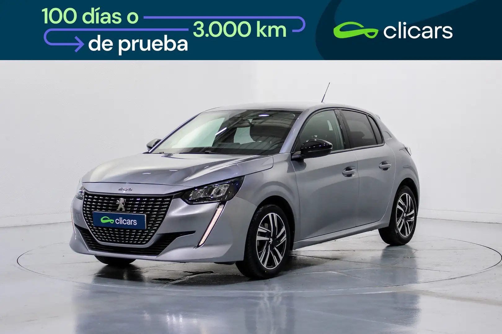 Peugeot 208 1.2 Puretech S&S Allure 100 Plateado - 1